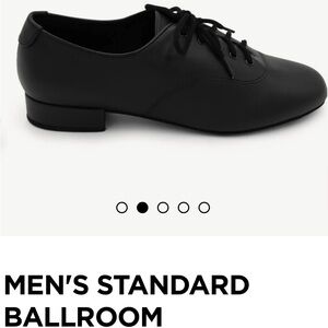 CAPEZIO Men’s Standard Ballroom Dance Shoes with Suede Soles Size 10M; SD103 NWT